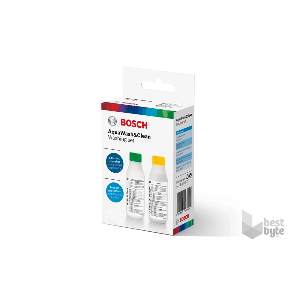 Bosch BBZWDSET 2x100ml szőnyeg- és kárpittisztítószer szett