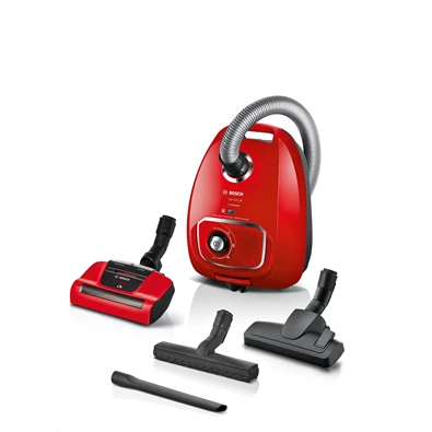 Bosch BGLS4PET2 Serie 4 ProAnimal vörös porzsákos porszívó