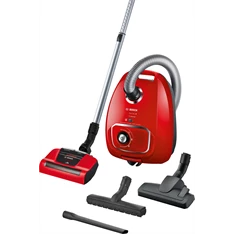 Bosch BGLS4PET2 Serie 4 ProAnimal vörös porzsákos porszívó (Újszerű)