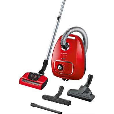 Bosch BGLS4PET2 Serie 4 ProAnimal vörös porzsákos porszívó (Újszerű)