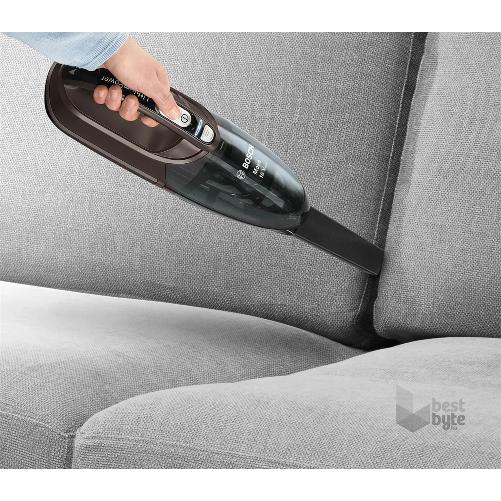 Bosch BHN16L akkumulátoros grafitszürke morzsaporszívó