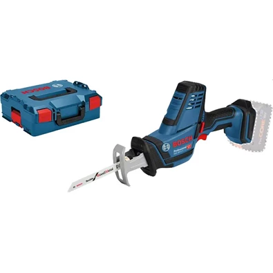 Bosch GSA 18 V-LI C akkus szablyafűrész (akku és töltő nélkül) L-Boxx-ban