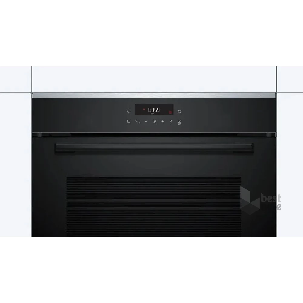 Bosch HBA272BB0 fekete, beépíthető, sütőtér: 71L, légkeverés, sütő