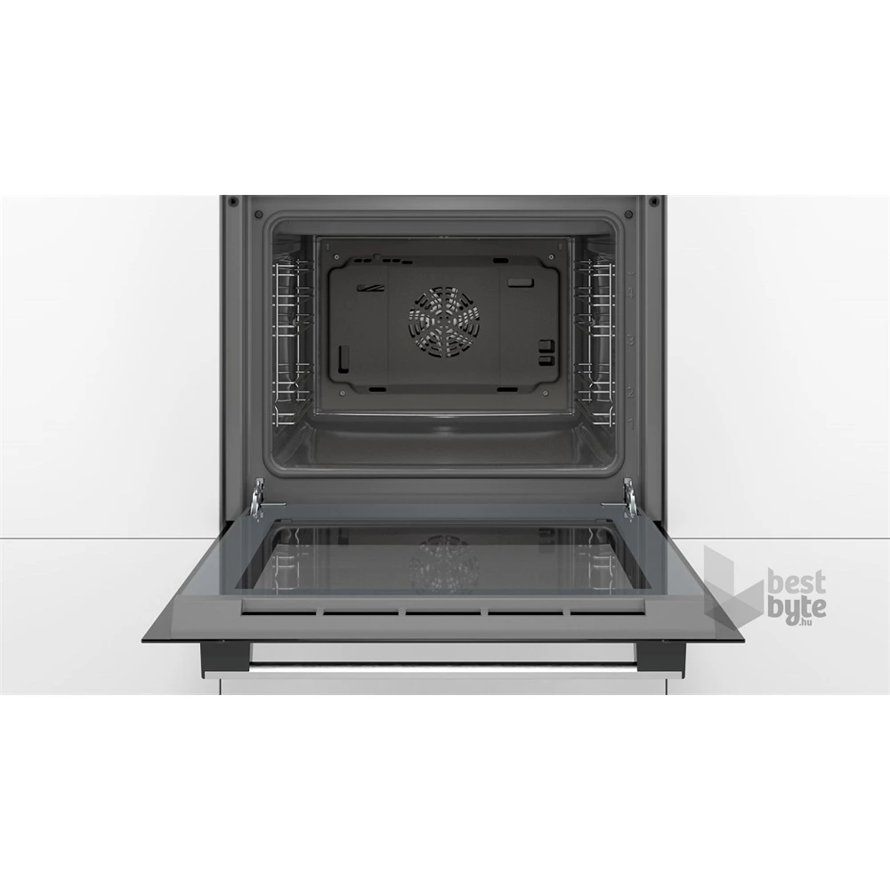 Bosch HBF133BR0 inox, beépíthető, sütőtér: 66L, grill, sütő