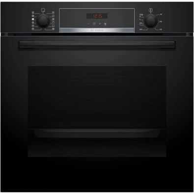 Bosch HQA574BB3 fekete, beépíthető, sütőtér: 71L, grill, légkeverés, sütő
