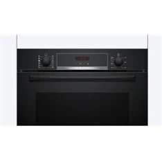 Bosch HQA574BB3 fekete, beépíthető, sütőtér: 71L, grill, légkeverés, sütő