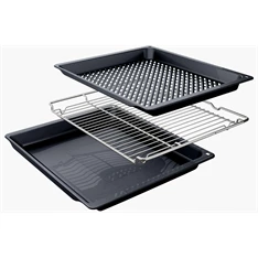 Bosch HQG572EB3 fekete, beépíthető, sütőtér: 71L, grill, légkeverés, sütő