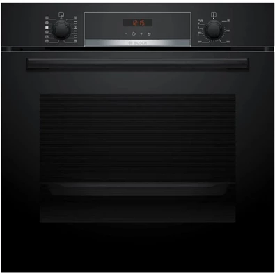 Bosch HQG572EB3 fekete, beépíthető, sütőtér: 71L, grill, légkeverés, sütő