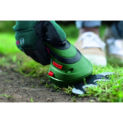 Bosch Isio akkumulátoros bokorvágó- és fűnyíró olló