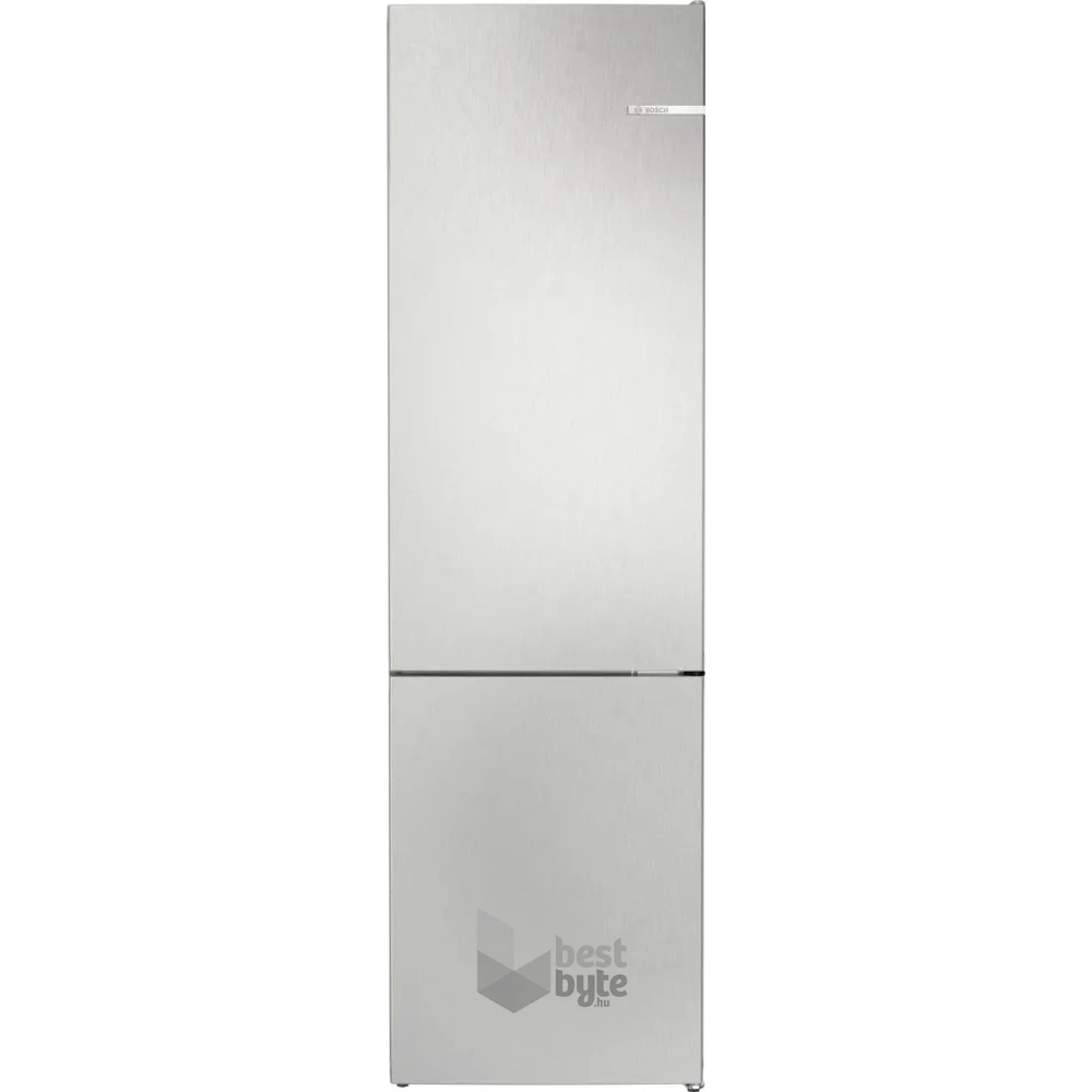 Bosch KGN392LDF inox, alulfagyasztós, Hűtő:260L, Fagyasztó:103L, Total No frost hűtőszekrény