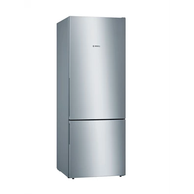 Bosch KGV58VLEAS ezüst, alulfagyasztós, Hűtő:376L, Fagyasztó:124L, Low frost hűtőszekrény (Újszerű)