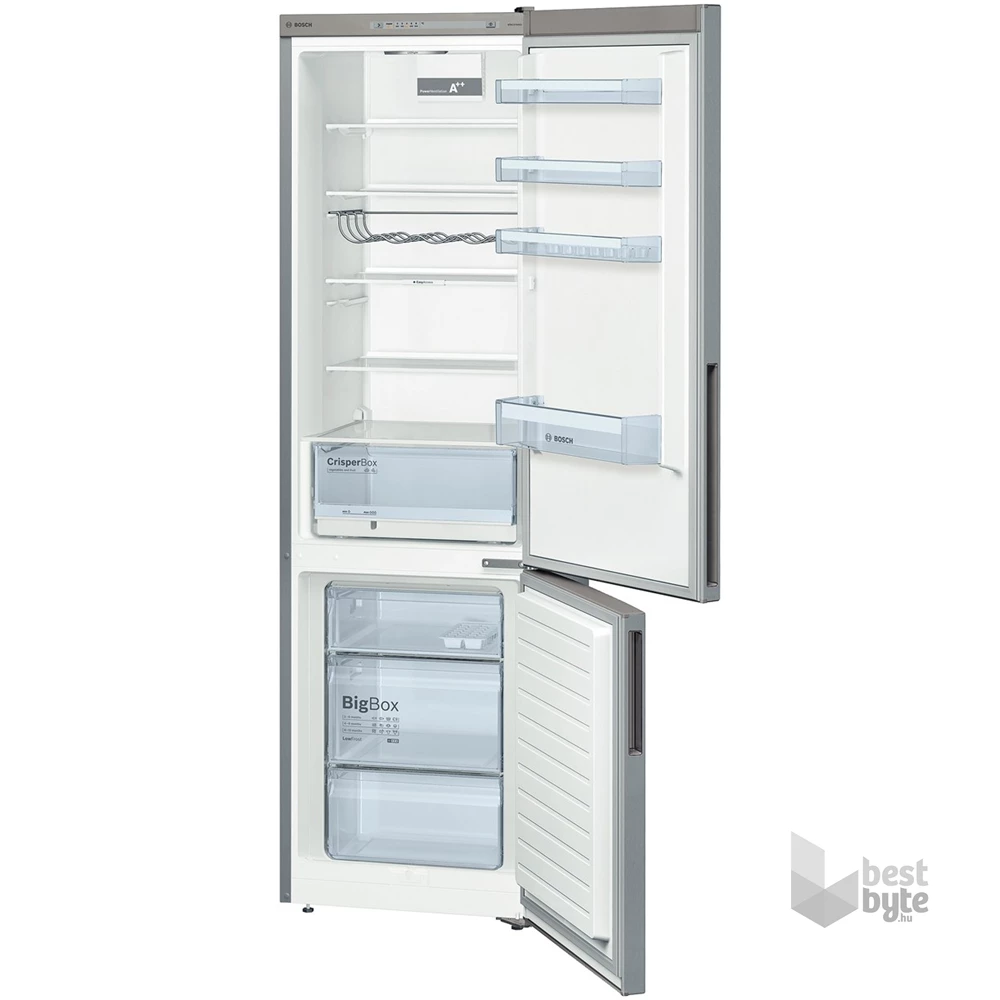 Bosch KGV39VL31S alulfagyasztós hűtőszekrény