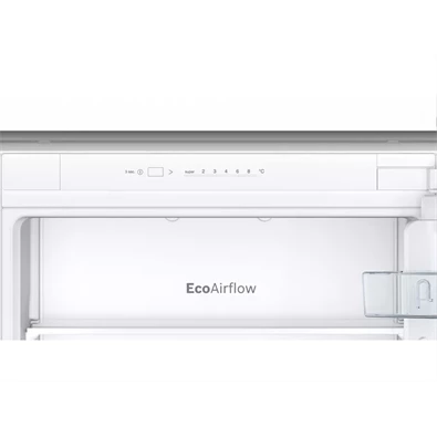 Bosch KIV865SE0 fehér, alulfagyasztós, beépíthető, Hűtő:183L, Fagyasztó:84L, Low frost hűtőszekrény