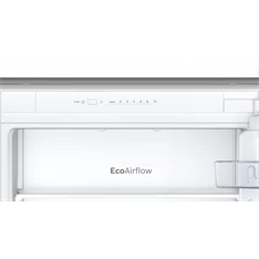 Bosch KIV865SE0 fehér, alulfagyasztós, beépíthető, Hűtő:183L, Fagyasztó:84L, Low frost hűtőszekrény
