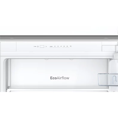 Bosch KIV865SE0 fehér, alulfagyasztós, beépíthető, Hűtő:183L, Fagyasztó:84L, Low frost hűtőszekrény