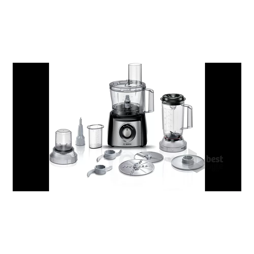 Bosch MCM3501M 800W, 2,3L, fekete kompakt konyhai robotgép