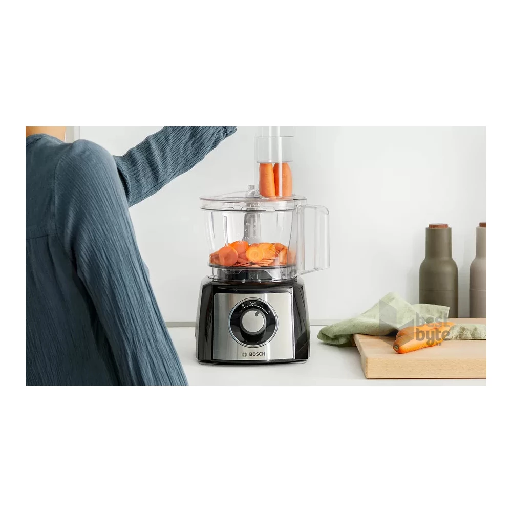 Bosch MCM3501M 800W, 2,3L, fekete kompakt konyhai robotgép