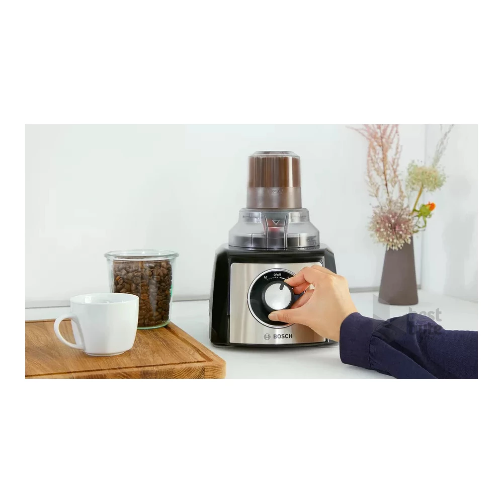 Bosch MCM3501M 800W, 2,3L, fekete kompakt konyhai robotgép