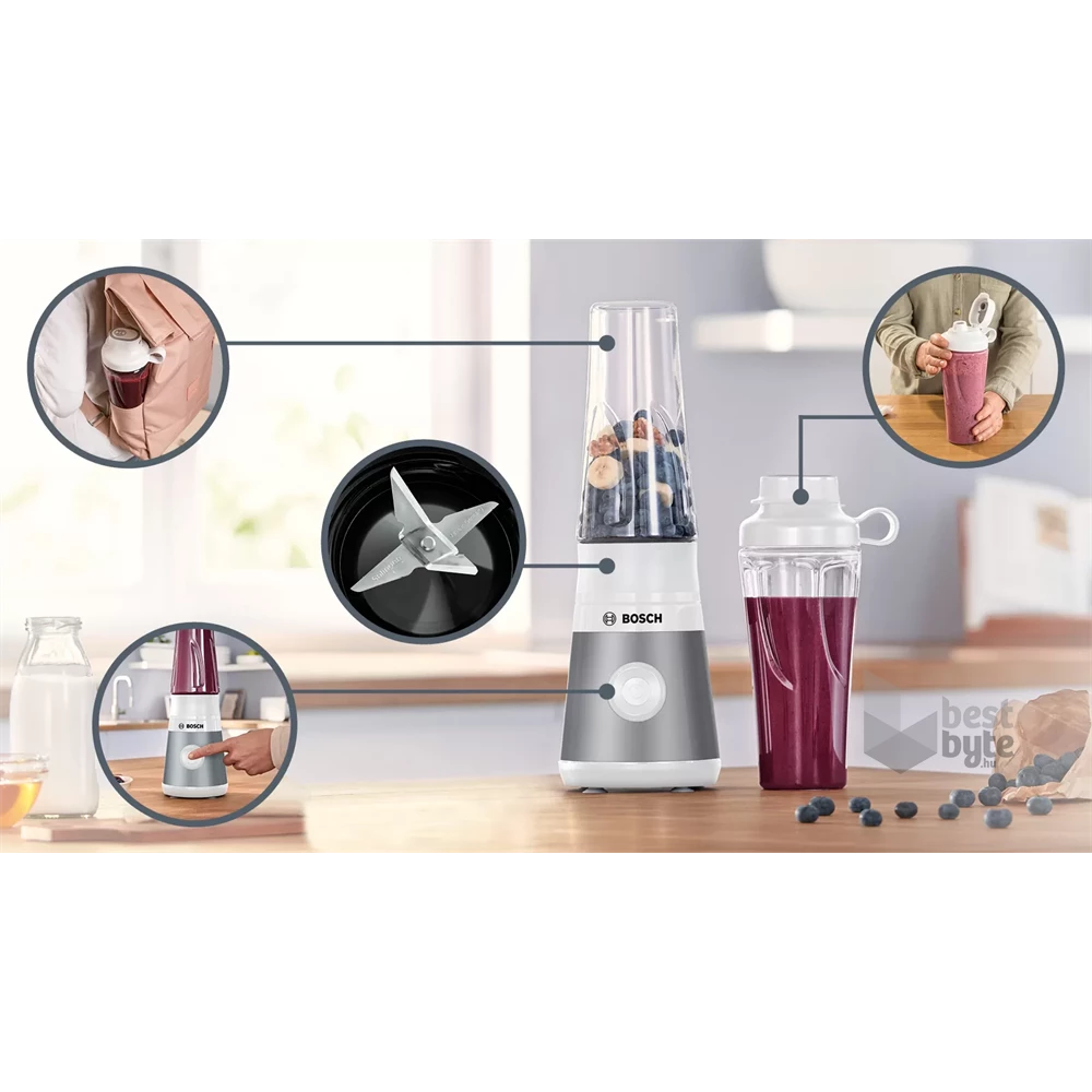 Bosch MMB2111T VitaPower Serie ezüst turmixgép