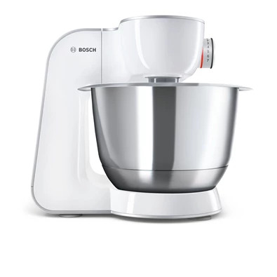 Bosch MUM58231 1000W, 3,9L, fehér-ezüst konyhai robotgép (Újszerű)
