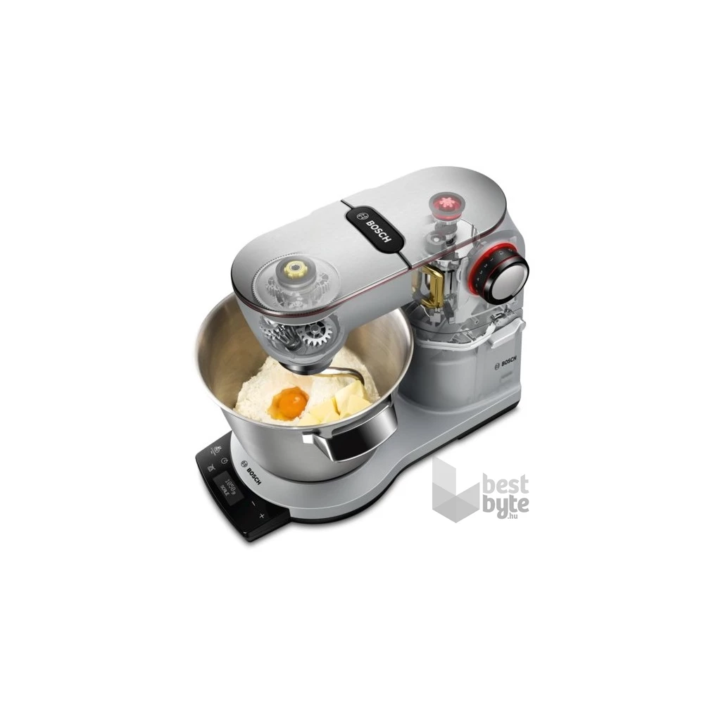 Bosch MUM9BX5S22 inox konyhai robotgép szett