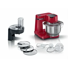 Bosch MUMS2ER01 700W, 3,8L, vörös konyhai robotgép