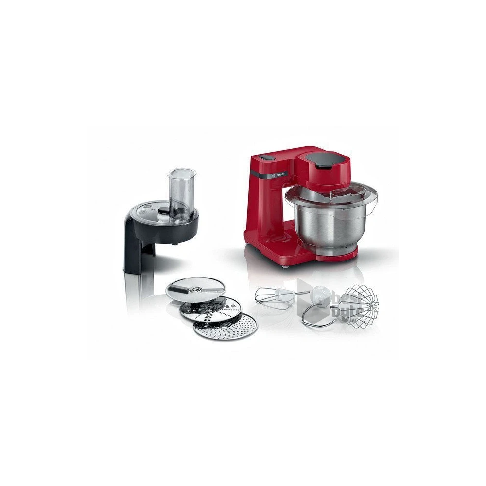 Bosch MUMS2ER01 700W, 3,8L, vörös konyhai robotgép