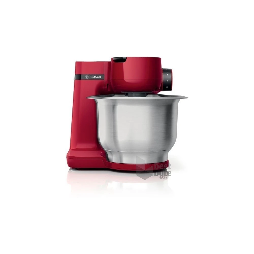 Bosch MUMS2ER01 700W, 3,8L, vörös konyhai robotgép
