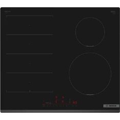 Bosch PIX631HC1E fekete, beépíthető, indukciós, főzőzóna: 4, beépíthető méret: 56cm, főzőlap