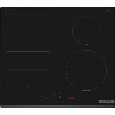 Bosch PIX631HC1E fekete, beépíthető, indukciós, főzőzóna: 4, beépíthető méret: 56cm, főzőlap