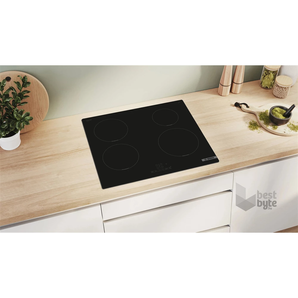 Bosch PUE611BB5E indukciós üvegkerámiás főzőlap