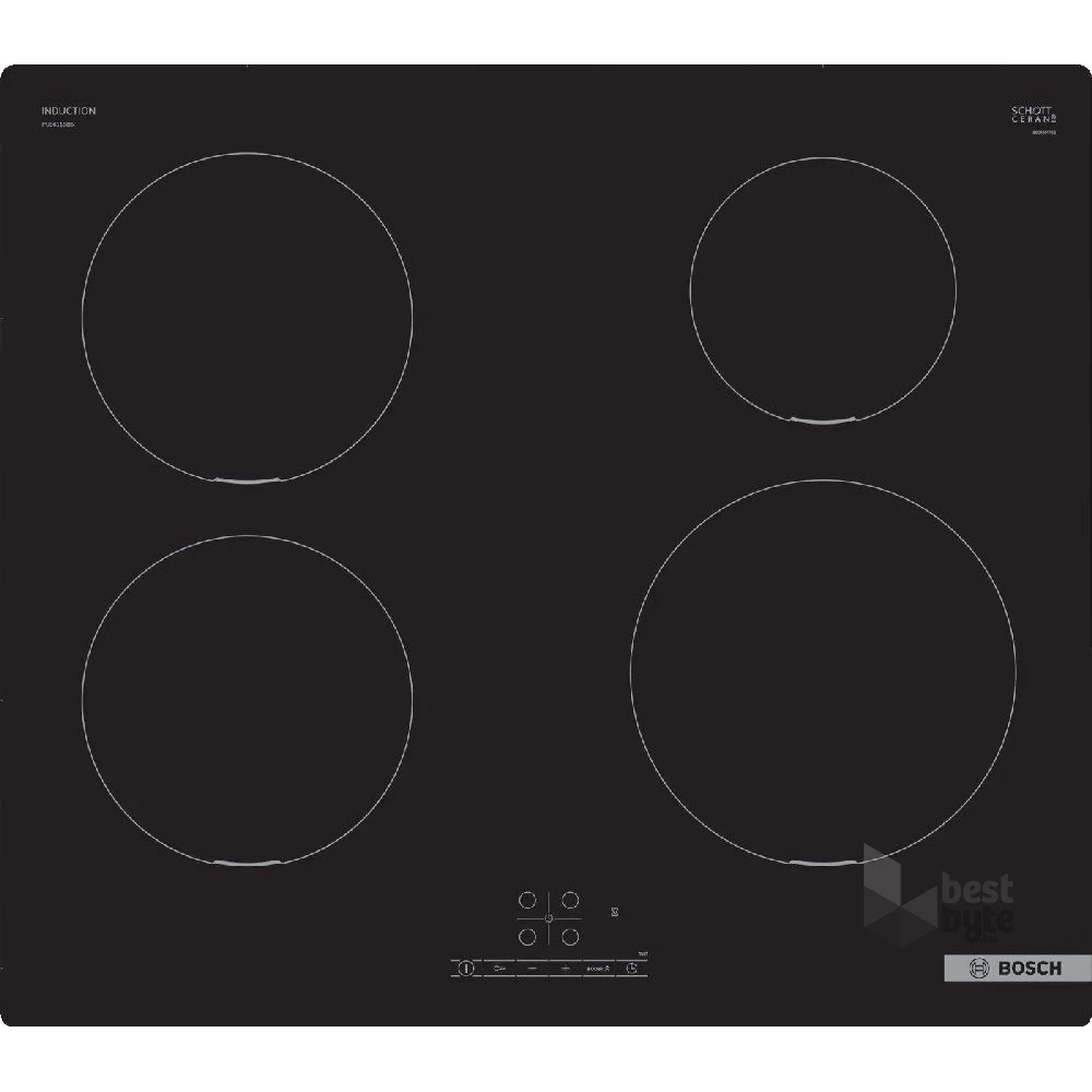 Bosch PUE611BB5E indukciós üvegkerámiás főzőlap