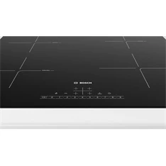 Bosch PUE611FB1E fekete, beépíthető, indukciós, főzőzóna: 4, beépíthető méret: 56cm, főzőlap