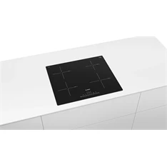 Bosch PUE611FB1E fekete, beépíthető, indukciós, főzőzóna: 4, beépíthető méret: 56cm, főzőlap