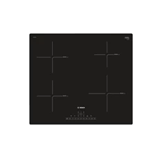 Bosch PUE611FB1E fekete, beépíthető, indukciós, főzőzóna: 4, beépíthető méret: 56cm, főzőlap