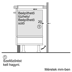 Bosch PUE64KBB5E fekete, beépíthető, indukciós, főzőzóna: 4, beépíthető méret: 56cm, főzőlap