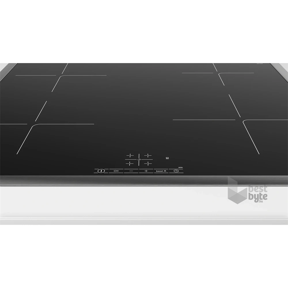 Bosch PUE64KBB5E fekete, beépíthető, indukciós, főzőzóna: 4, beépíthető méret: 56cm, főzőlap