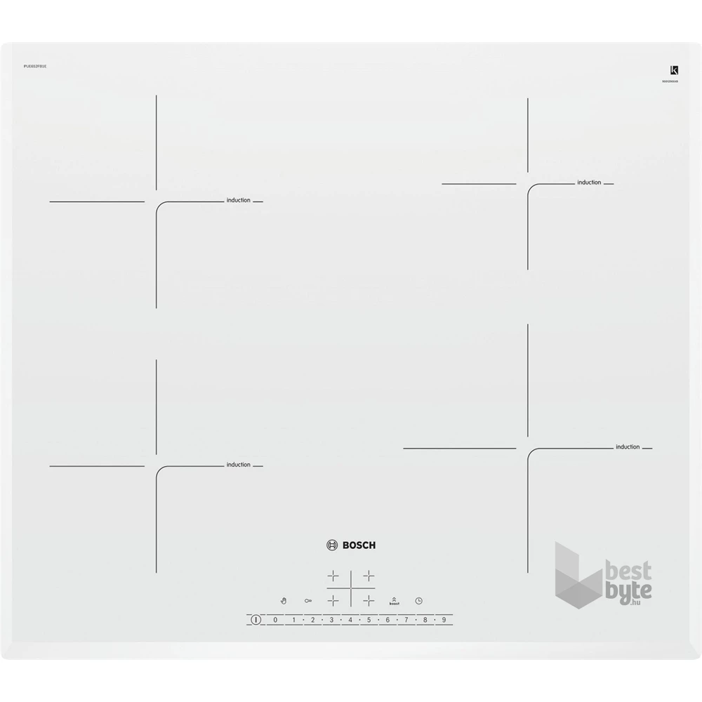 Bosch PUE652FB1E beépíthető indukciós főzőlap