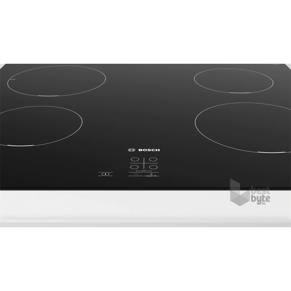 Bosch PUG611AA5E fekete, beépíthető, indukciós, főzőzóna: 4, beépíthető méret: 56cm, főzőlap (Újszerű)