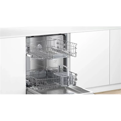 Bosch SMI2ITS33E inox, programok száma: 5, beépíthető, 12 terítékes mosogatógép 