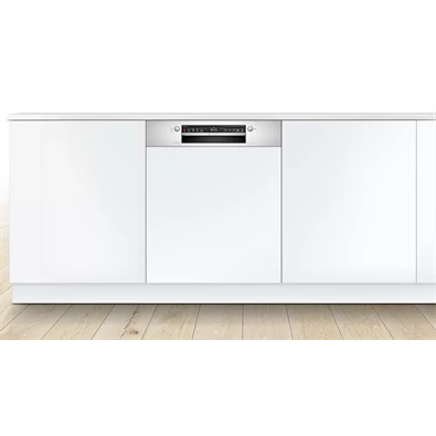 Bosch SMI2ITS33E inox, programok száma: 5, beépíthető, 12 terítékes mosogatógép 