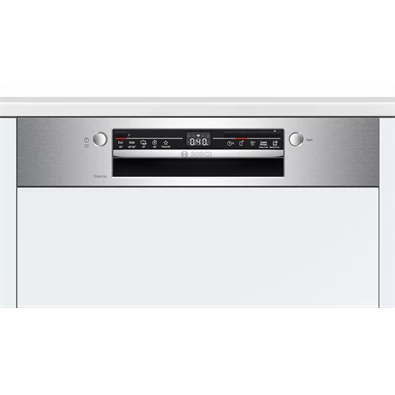 Bosch SMI2ITS33E inox, programok száma: 5, beépíthető, 12 terítékes mosogatógép 