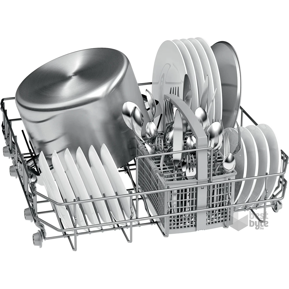 Bosch SMS25AI07E inox, programok száma: 5, szabadonálló, 12 terítékes mosogatógép 