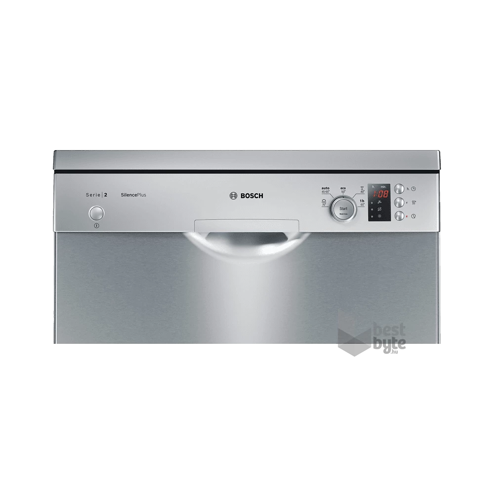 Bosch SMS25AI07E inox, programok száma: 5, szabadonálló, 12 terítékes mosogatógép 