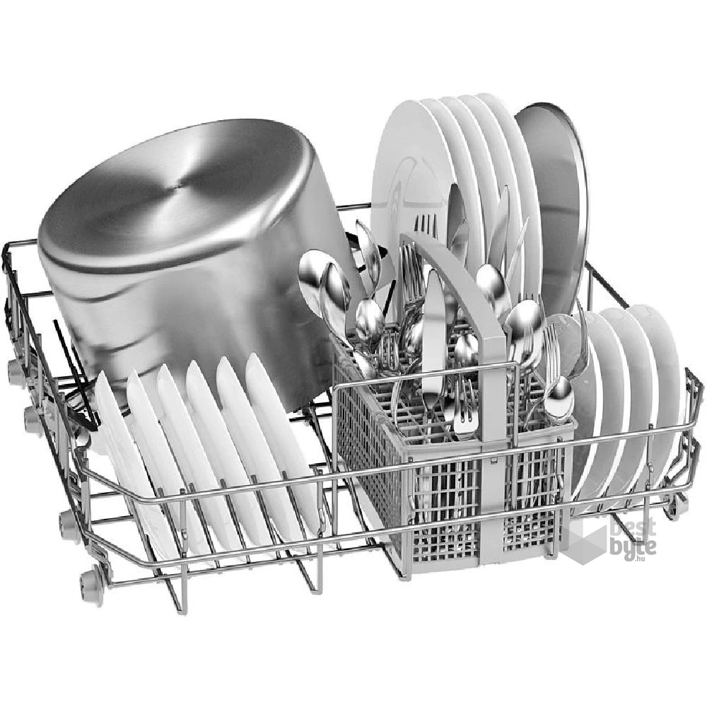 Bosch SMS25AI07E inox, programok száma: 5, szabadonálló, 12 terítékes mosogatógép 