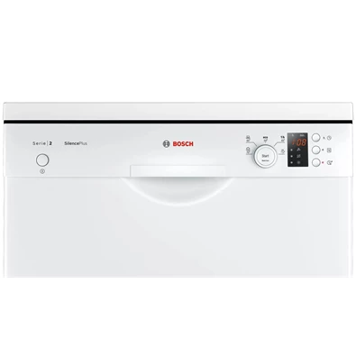 Bosch SMS25AW05E fehér, programok száma: 5, szabadonálló, 12 terítékes mosogatógép (Újszerű)