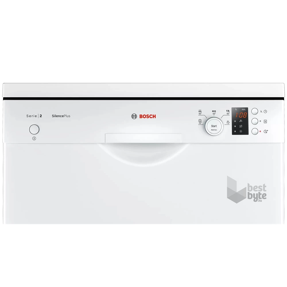 Bosch SMS25AW05E fehér, programok száma: 5, szabadonálló, 12 terítékes mosogatógép (Újszerű)