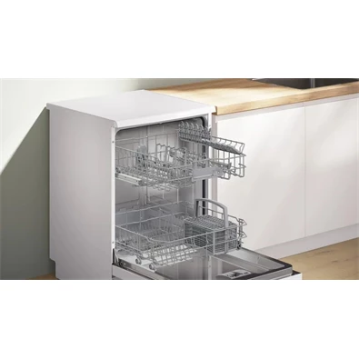Bosch SMS25AW10F fehér, szabadonálló, programok száma:5, 12 terítékes mosogatógép