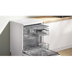 Bosch SMS46KW02E fehér, programok száma: 5, szabadonálló, 13 terítékes mosogatógép