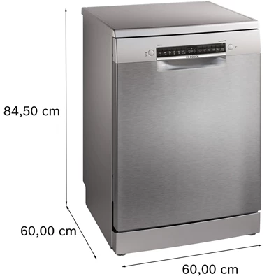 Bosch SMS4HVI45E 13 terítékes inox mosogatógép